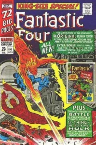Фантастическая Четвёрка Ежегодник #4 (Fantastic Four Annual #4)